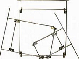 Metal frames for x-ray film fixation